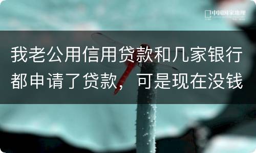 我老公用信用贷款和几家银行都申请了贷款，可是现在没钱还了，会有什么后果？还有网贷