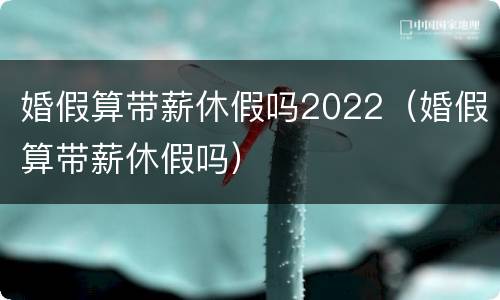 婚假算带薪休假吗2022（婚假算带薪休假吗）